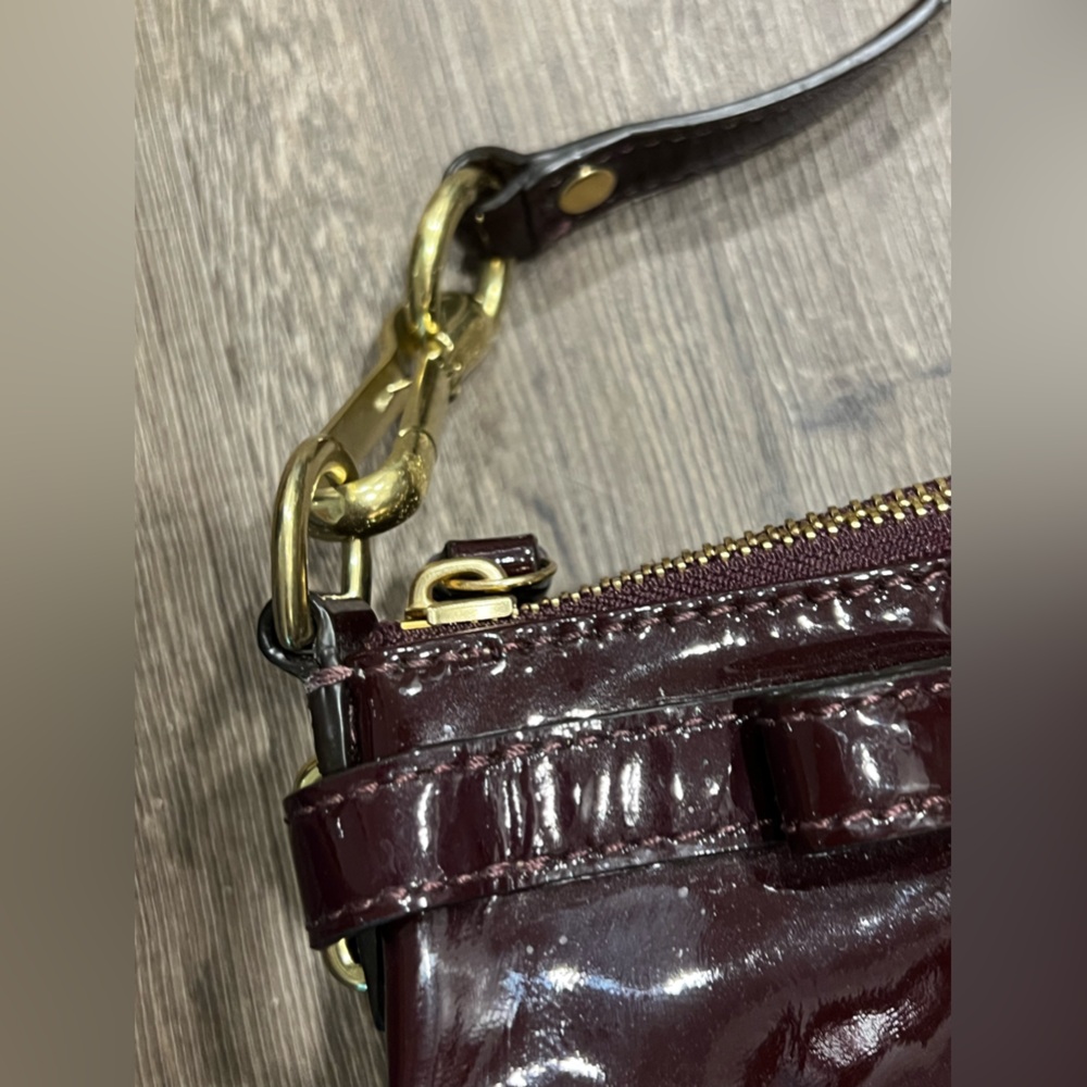 Coach Madison Lindsey Plum Satchel/Handbag - Picture 6 of 11